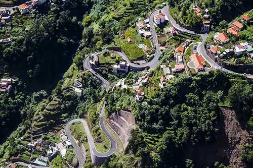 Madeira's mountain roads