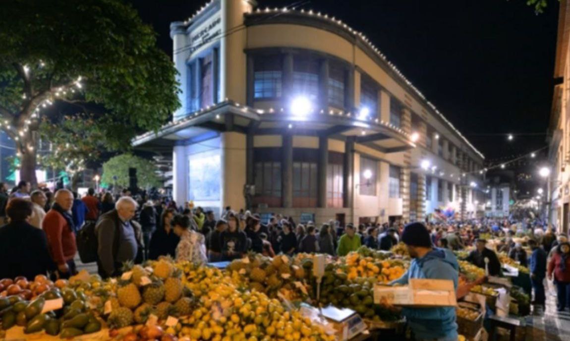 Noite de mercados e vinha no Funchal