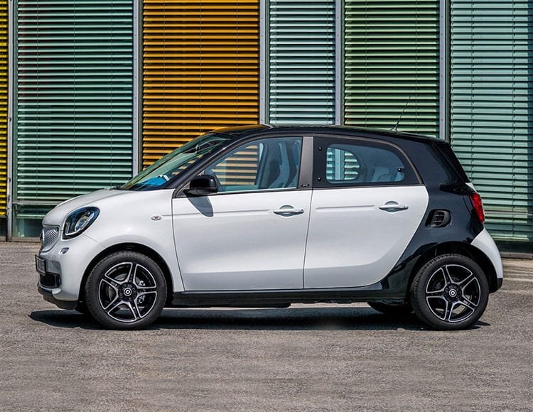 Rent a SMART FORFOUR in Madeira