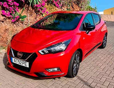 Rent-Nissan-Micra-Red-Madeira