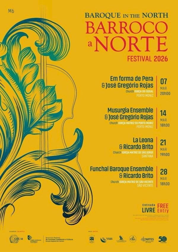 Descubra a Festival Barroco na Madeira, 2026 2 Baroque Festival in Madeira