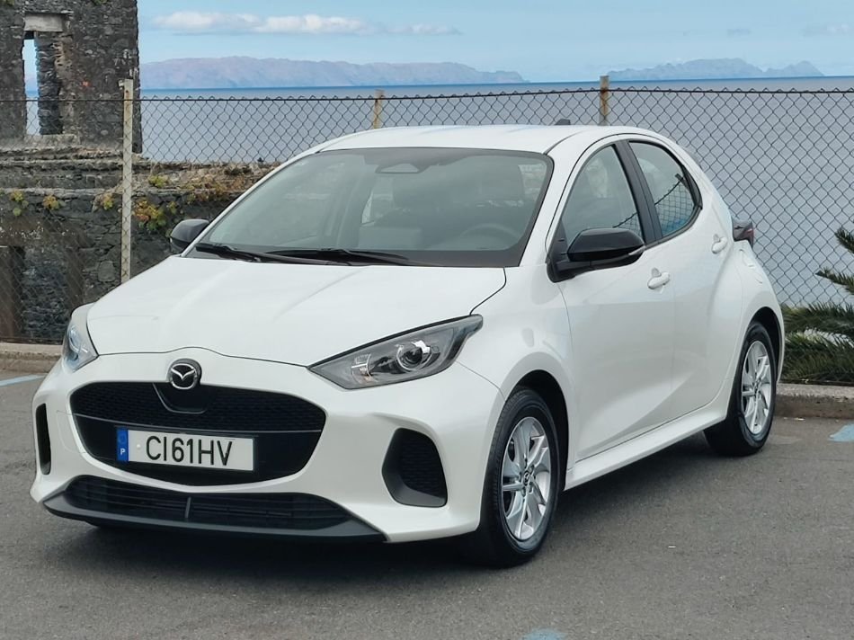 Mazda 2 1.5 Hybrid available for rental in Madeira