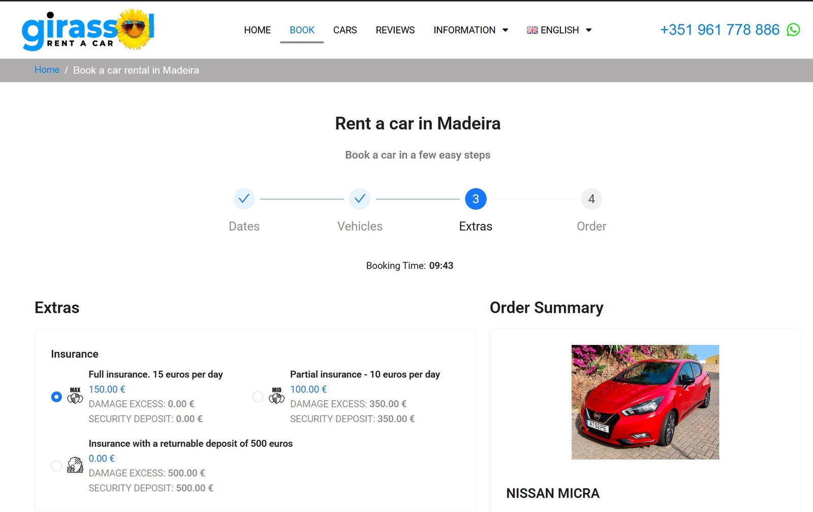 Car Hire Insurance in Madeira Explained