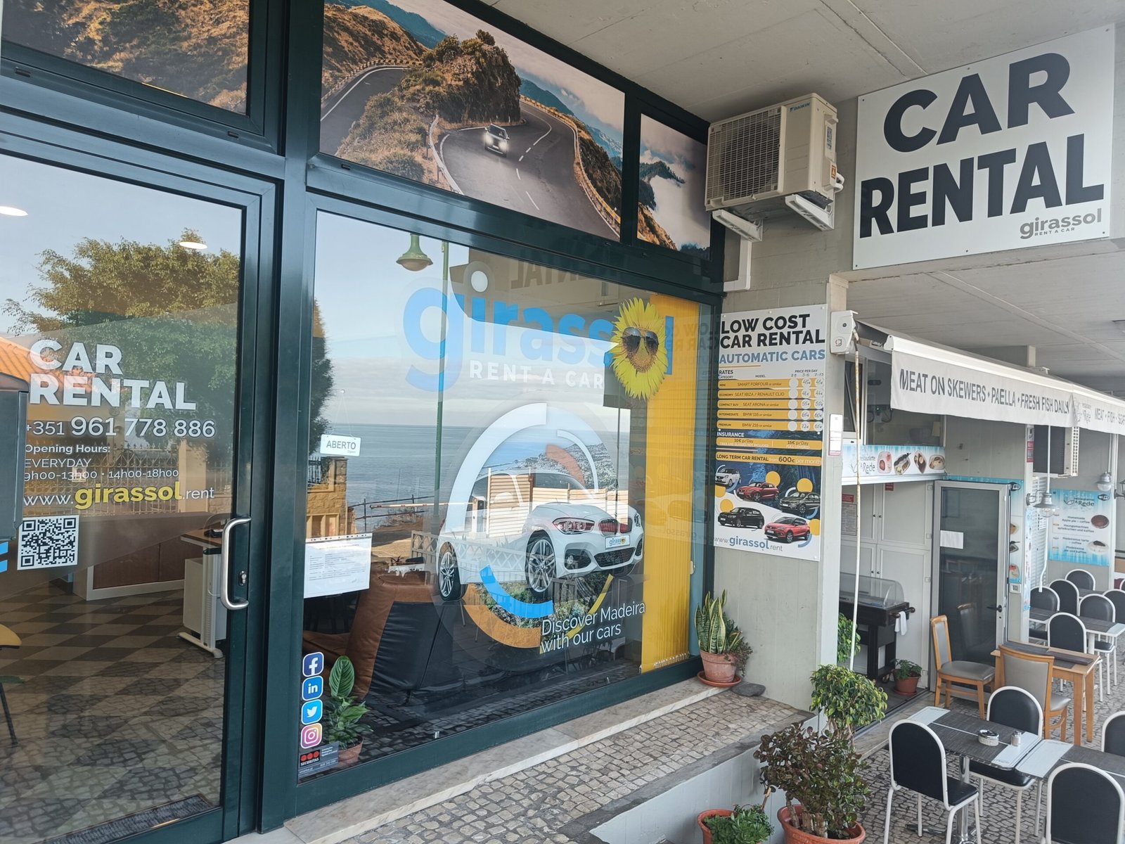 Office Girassol Rent a car in Madeira