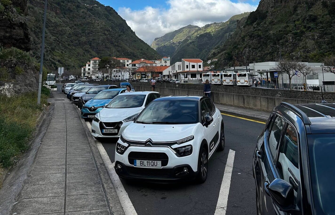 Official parking lots in Madeira